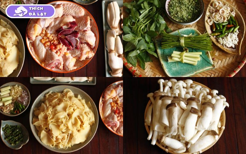 Cách làm lẩu gà lá é Đà Lạt thơm ngon, chuẩn vị phố núi 12 cách làm lẩu gà lá é đà lạt