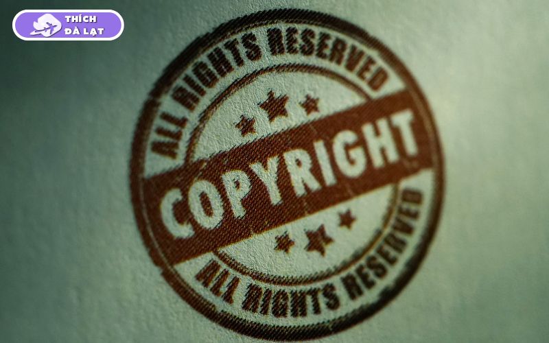 Chính sách bản quyền nội dung của Thích Đà Lạt 8 Chính sách bản quyền nội dung