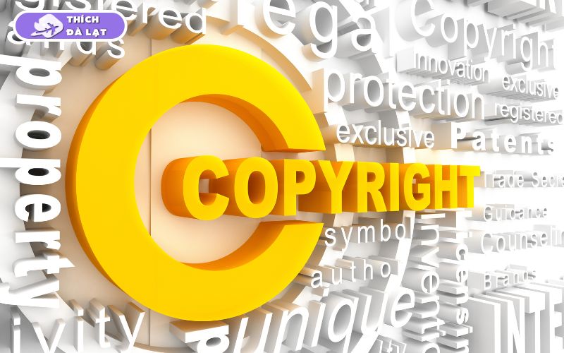 Chính sách bản quyền nội dung của Thích Đà Lạt 10 Chính sách bản quyền nội dung