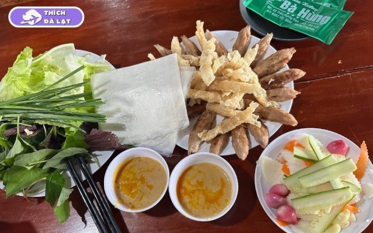 nem nướng bà hùng