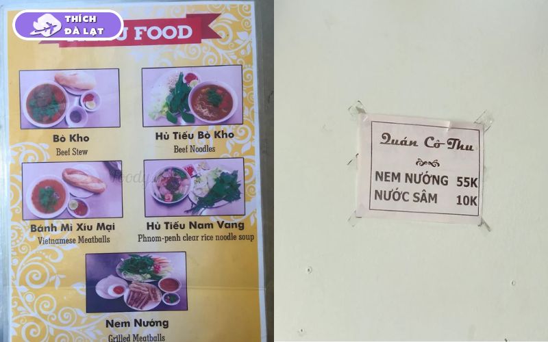 Quán nem nướng Cô Thu lựa chọn ngon rẻ bình dân tại Đà Lạt 8 nem nướng cô thu