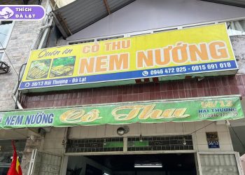 nem nướng cô thu