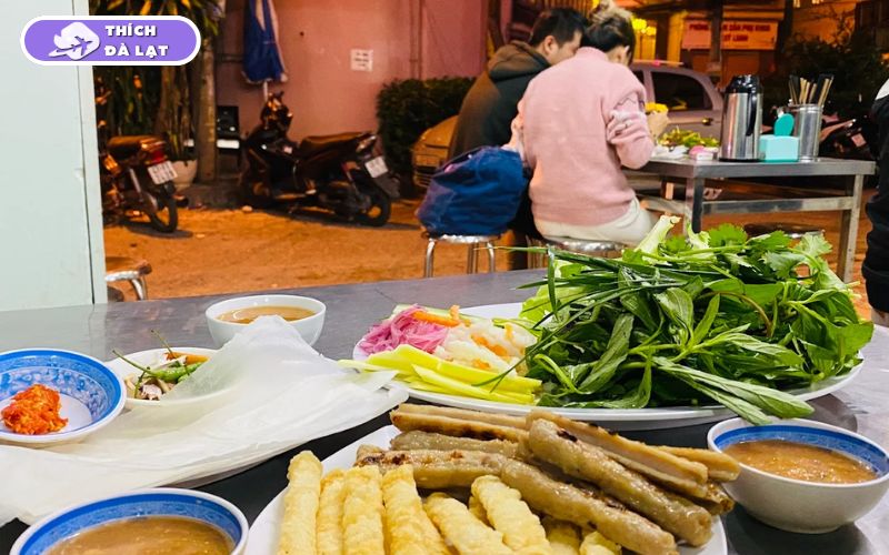 Quán nem nướng Cô Thu lựa chọn ngon rẻ bình dân tại Đà Lạt 10 nem nướng cô thu