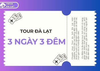 tour đà lạt 3 ngày 3 đêm