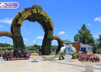 vườn hoa thành phố đà lạt