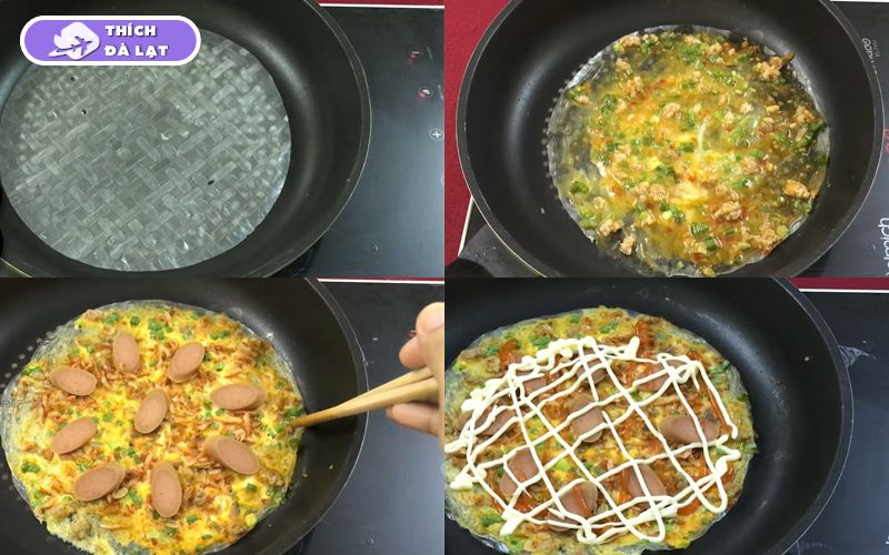 Cách làm bánh tráng nướng Đà Lạt tại nhà siêu ngon, siêu dễ 9 cách làm bánh tráng nướng đà lạt