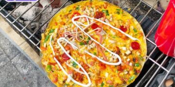 cách làm bánh tráng nướng đà lạt