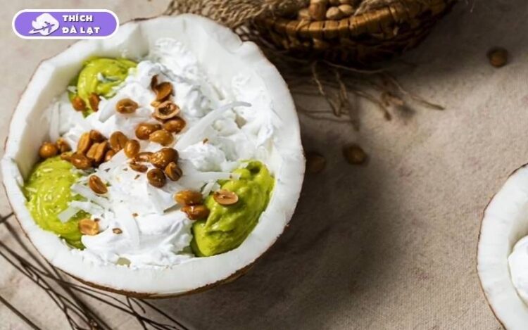 cách làm kem bơ đà lạt