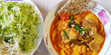 cách nấu mì quảng đà lạt