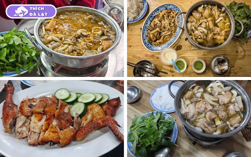 Quán Lẩu gà lá é 668 đà lạt lẩu cay ngọt chuẩn vị Phú Yên 9 lẩu gà lá é 668