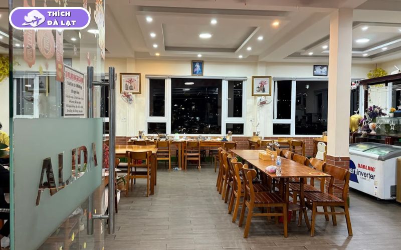 Quán Lẩu gà lá é Alida Đà Lạt view đẹp chuẩn vị Phú Yên bản sắc 6 lẩu gà lá é alida