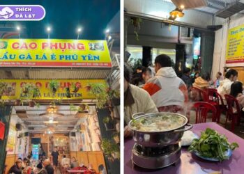 lẩu gà lá é cao phụng