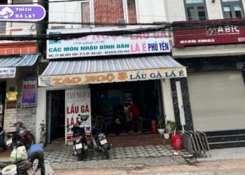 lẩu gà lá é hà huy tập đà lạt
