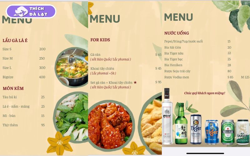 Quán lẩu gà lá é ò ó o đà lạt không gian đẹp vị lẩu ngon 10 lẩu gà lá é ò ó o đà lạt