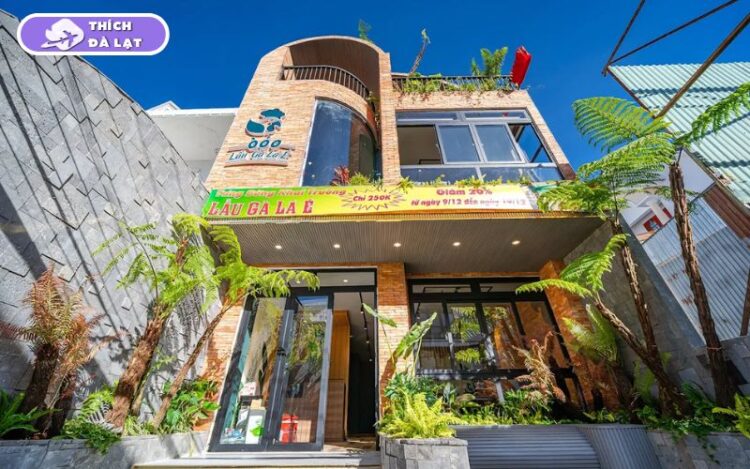 lẩu gà lá é ò ó o đà lạt