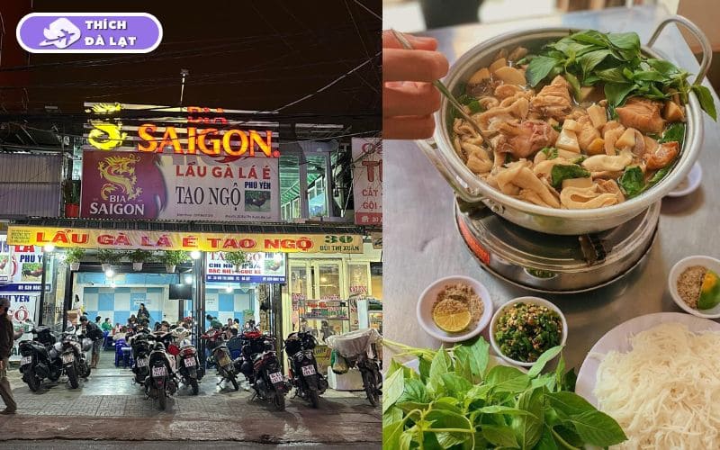 Quán Lẩu gà lá é – Tao Ngộ 30 Bùi Thị Xuân gà ta lá é đậm vị 11 lẩu gà lá é - tao ngộ 30 bùi thị xuân