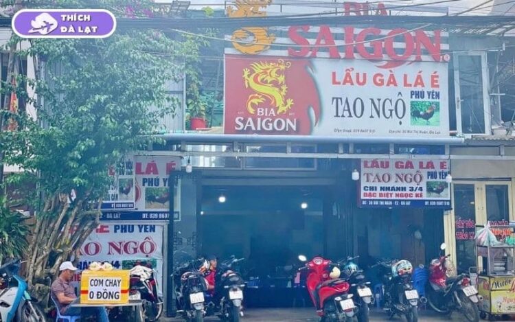 Quán Lẩu gà lá é – Tao Ngộ 30 Bùi Thị Xuân gà ta lá é đậm vị 6 lẩu gà lá é - tao ngộ 30 bùi thị xuân
