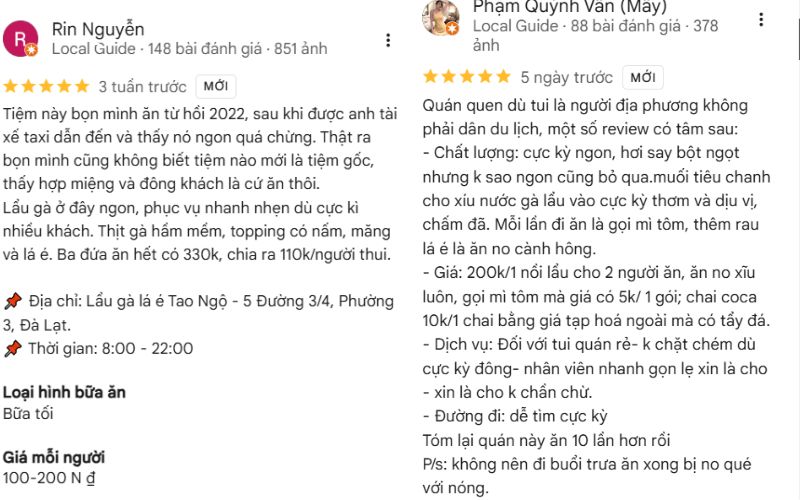 Lẩu gà lá é Tao Ngộ đường 3/4 quán lẩu nổi tiếng Đà Lạt 11 lẩu gà lá é tao ngộ đường 3/4