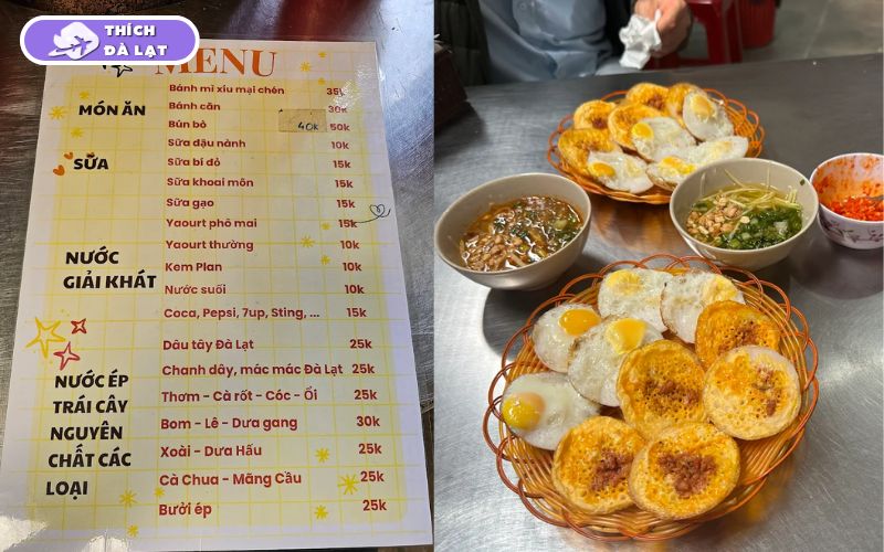Quán Bánh căn 41 Yết Kiêu Đà Lạt quán ăn sáng đông khách mỗi ngày 13 bánh căn 41 yết kiêu