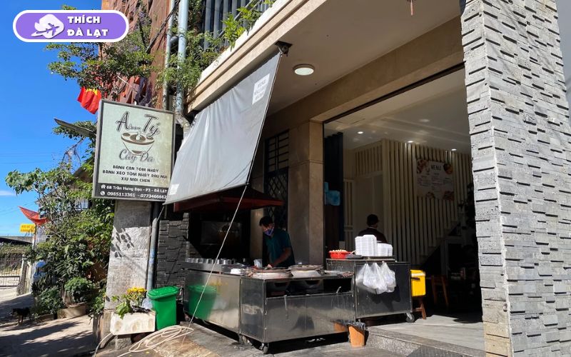 Quán Bánh căn A Tý Đà Lạt bánh căn xíu mại chuẩn vị ngày xưa 7 bánh căn a tý