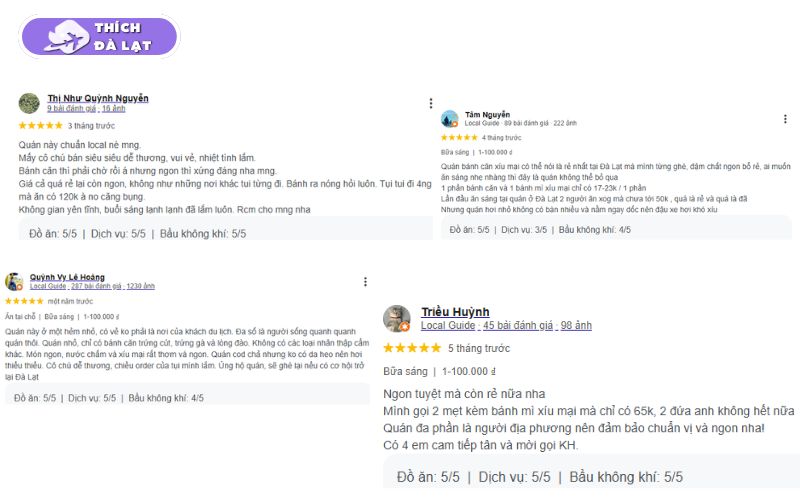 Quán Bánh căn Bà Hai Đà Lạt bánh trứng cút lòng đào béo ngậy 12 bánh căn bà hai