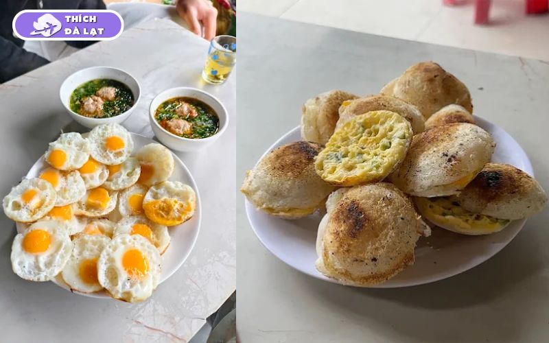 Quán Bánh căn Cô Hải Đà Lạt bánh nóng giòn giá bình dân 17 bánh căn cô hải