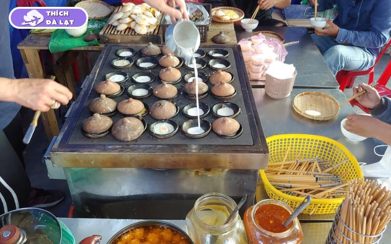 Quán Bánh căn Cô Lãnh Đà Lạt bánh trứng nóng giòn chuẩn vị local 10 bánh căn cô lãnh