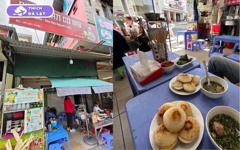 Quán Bánh căn Cô Mỹ Đà Lạt bánh giòn khuôn đất chuẩn vị xưa 8 bánh căn cô mỹ