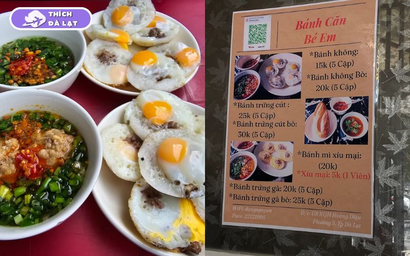 Top 15+ quán bánh căn Đà Lạt ngon nhất mà bạn không nên bỏ qua 31 bánh căn đà lạt