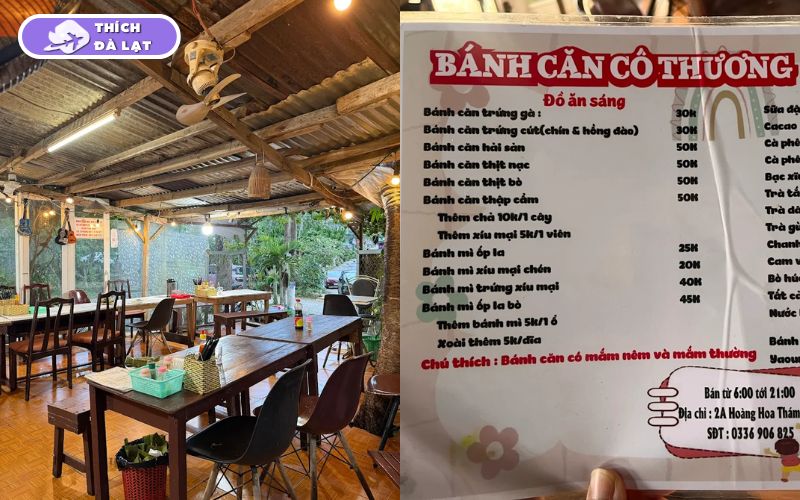 Top 15+ quán bánh căn Đà Lạt ngon nhất mà bạn không nên bỏ qua 19 bánh căn đà lạt