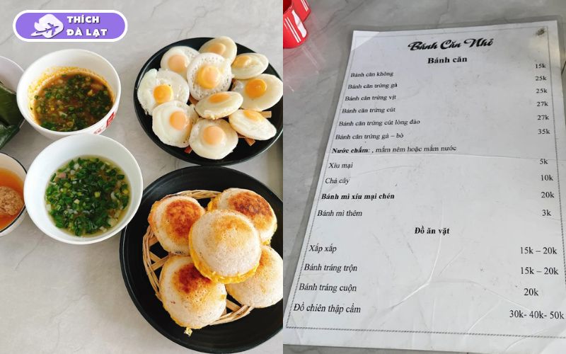 Top 15+ quán bánh căn Đà Lạt ngon nhất mà bạn không nên bỏ qua 22 bánh căn đà lạt