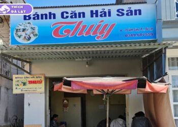 bánh căn hải sản thuý