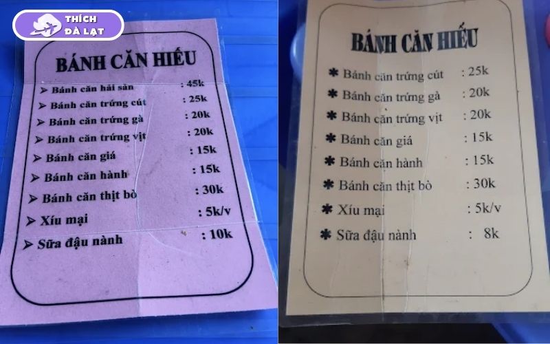 Quán Bánh căn Hiếu Đà Lạt xíu mại to nước chấm đa vị đậm đà 10 bánh căn hiếu