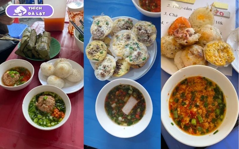 Quán Bánh căn Hiếu Đà Lạt xíu mại to nước chấm đa vị đậm đà 11 bánh căn hiếu