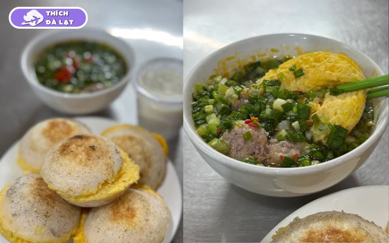 Quán Bánh căn Hồ Út Đà Lạt bánh căn vị xưa nước chấm đậm đà 10 bánh căn hồ út