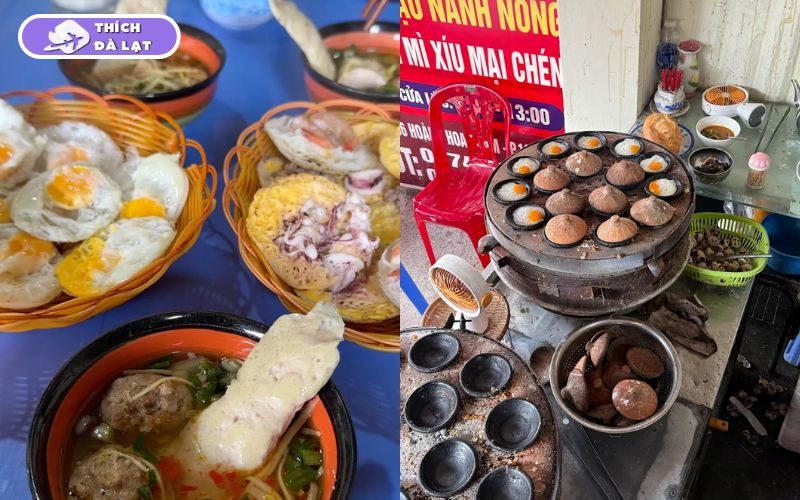 Quán Bánh căn Ngoại Ô Quán bánh giòn xíu mại nóng hổi giá mềm 8 bánh căn ngoại ô quán