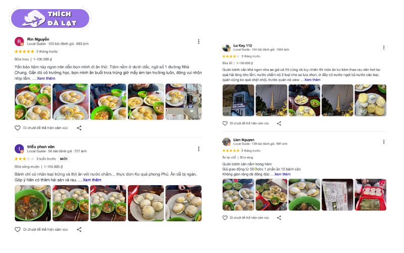 Quán Bánh căn Nhà Chung Đà Lạt bánh đổ bằng khuôn đất thơm nức 10 bánh căn nhà chung