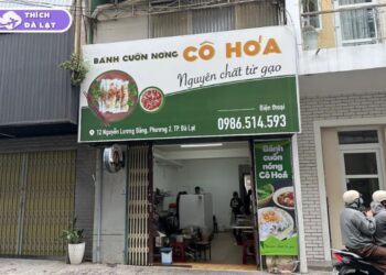 bánh cuốn cô hoá