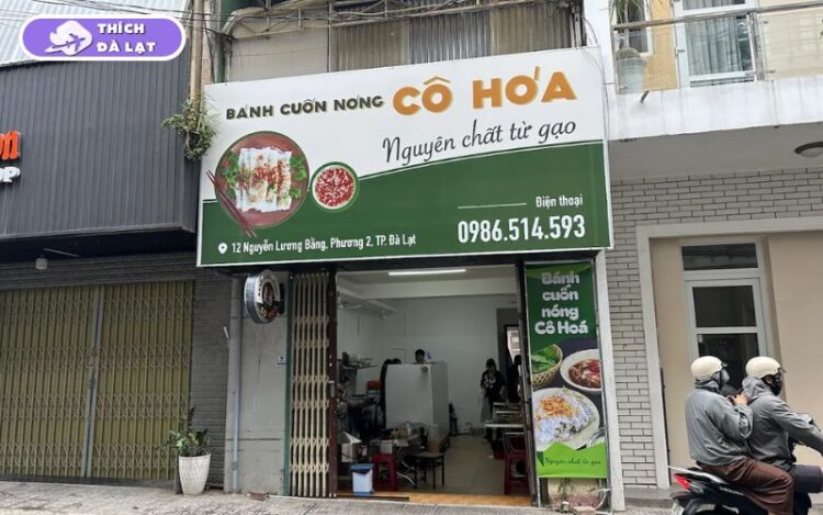 bánh cuốn cô hoá