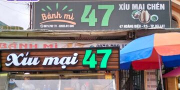 bánh mì xíu mại 47 hoàng diệu