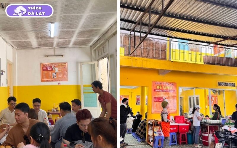 Quán Bánh mì xíu mại Bé Linh xíu mại mềm nước dùng nóng hổi 6 bánh mì xíu mại bé linh