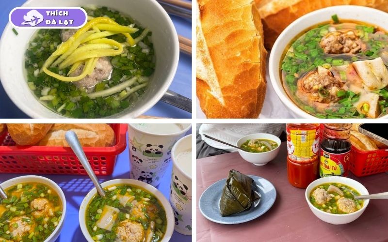 Quán Bánh mì xíu mại Bé Linh xíu mại mềm nước dùng nóng hổi 8 bánh mì xíu mại bé linh