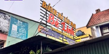 bánh mì xíu mại bé linh