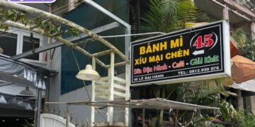 bánh mì xíu mại chén 45