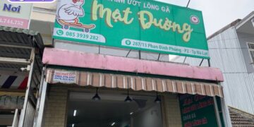 bánh ướt lòng gà mật đường