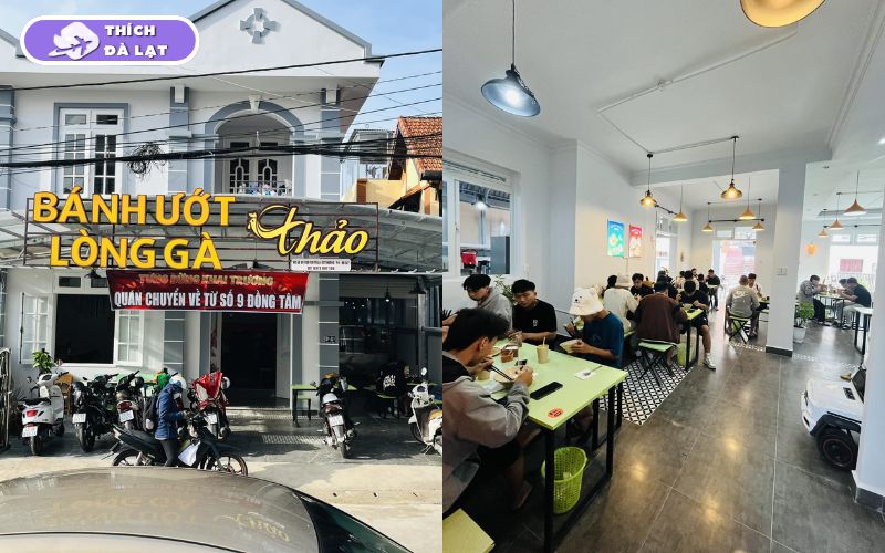 Quán Bánh ướt lòng gà Thảo bánh mỏng thịt gà nhiều ăn là nhớ 7 bánh ướt lòng gà thảo