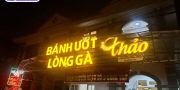 bánh ướt lòng gà thảo