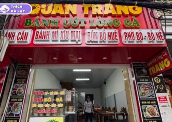 bánh ướt lòng gà trang