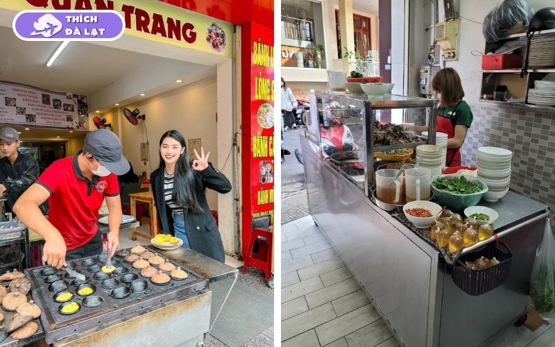 Quán Bánh ướt lòng gà Trang Tăng Bạt Hổ hơn 10 năm đông khách 11 bánh ướt lòng gà trang