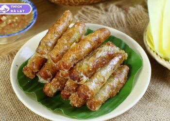 cách làm chả ram bắp đà lạt